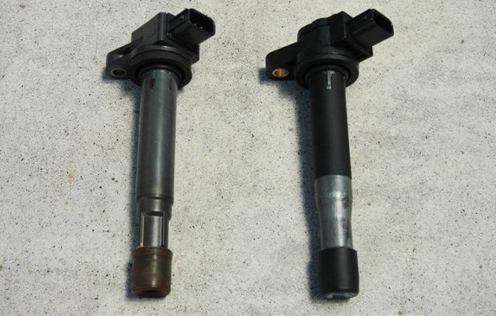 Ignition Coil A New One and An Old One