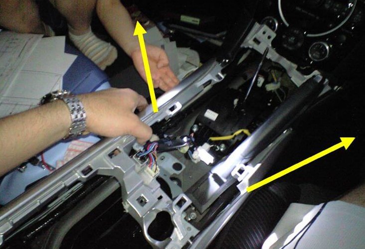 Mazda RX-8 How to Remove the Center Console