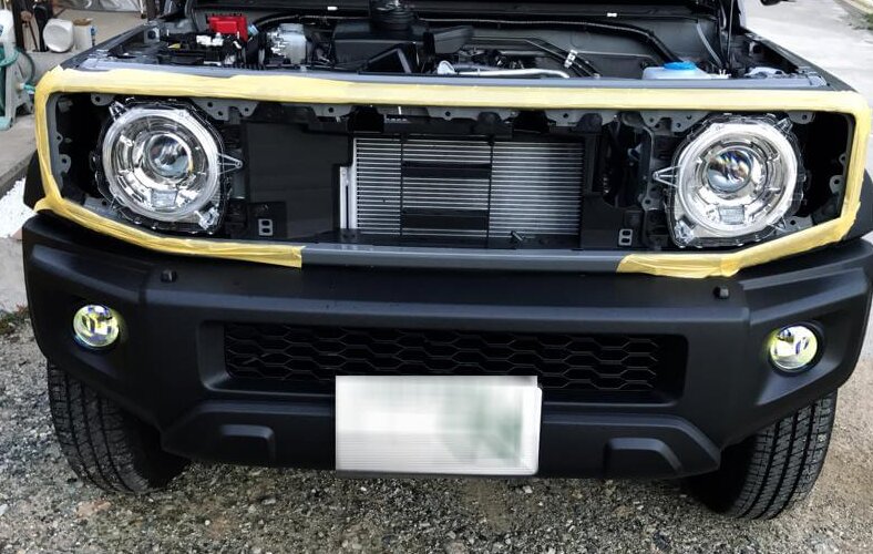 Suzuki Jimny JB74 How to Remove the Front Grill